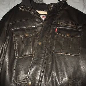 Leather jacket